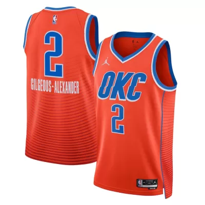 Shai Gilgeous-Alexander #2 Basketball Jersey Oklahoma City Thunder 2022/23 - Statement Edition - dunkjerseys