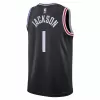 Reggie Jackson #1 Basketball Jersey Los Angeles Clippers 2022/23 - City Edition - dunkjerseys