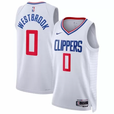 Russell Westbrook #0 Basketball Jersey Los Angeles Clippers 2022/23 - Association Edition - dunkjerseys