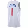 Reggie Jackson #1 Basketball Jersey Los Angeles Clippers 2022/23 - Association Edition - dunkjerseys