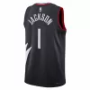 Reggie Jackson #1 Basketball Jersey Los Angeles Clippers 2022/23 - Statement Edition - dunkjerseys