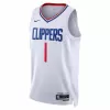 Reggie Jackson #1 Basketball Jersey Los Angeles Clippers 2022/23 - Association Edition - dunkjerseys