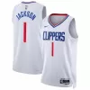 Reggie Jackson #1 Basketball Jersey Los Angeles Clippers 2022/23 - Association Edition - dunkjerseys