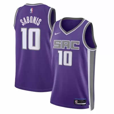 Domantas Sabonis #10 Basketball Jersey Sacramento Kings 2022/23 - Association Edition - dunkjerseys