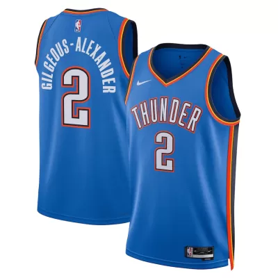 Shai Gilgeous-Alexander #2 Basketball Jersey Oklahoma City Thunder 2022/23 - Association Edition - dunkjerseys