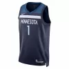 Anthony Edwards #1 Basketball Jersey Minnesota Timberwolves 2022/23 - Association Edition - dunkjerseys