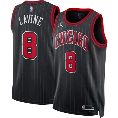 Zach LaVine #8 Basketball Jersey Chicago Bulls 2022/23 - Statement Edition - dunkjerseys