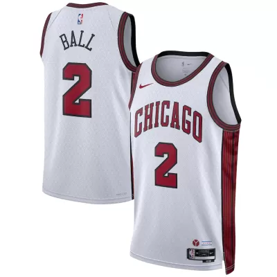 Lonzo Ball #2 Basketball Jersey Chicago Bulls 2022/23 - City Edition - dunkjerseys