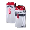 Kristaps Porzingis #6 Basketball Jersey Washington Wizards 2022/23 - Association Edition - dunkjerseys