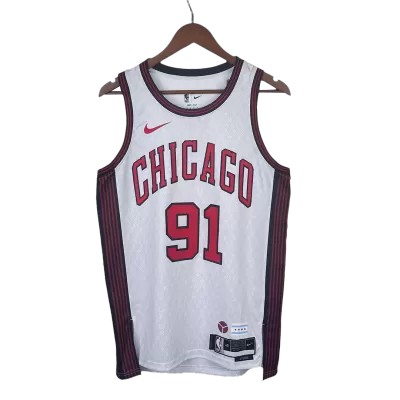 Dennis Rodman #91 Basketball Jersey Chicago Bulls 2022/23 - City Edition - dunkjerseys