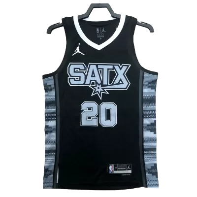 Ginobili #20 Basketball Jersey San Antonio Spurs 2022/23 - Statement Edition - dunkjerseys