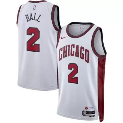 Lonzo Ball #2 Basketball Jersey Chicago Bulls 2022/23 - City Edition - dunkjerseys