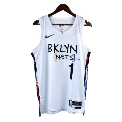 Bridges #1 Basketball Jersey Brooklyn Nets 2022/23 - City Edition - dunkjerseys