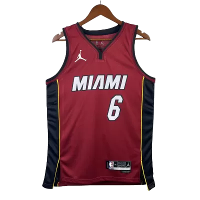 LeBron James #6 Basketball Jersey Miami Heat 2022/23 - Statement Edition - dunkjerseys