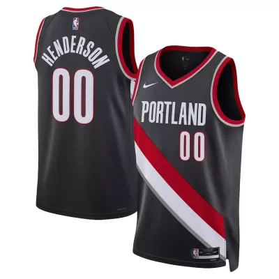 Scoot Henderson #00 Basketball Jersey Portland Trail Blazers 2022/23 - Association Edition - dunkjerseys