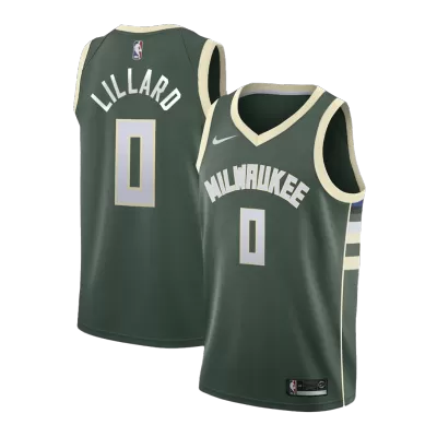 Damian Lillard #0 Basketball Jersey Milwaukee Bucks - Association Edition - dunkjerseys