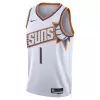 Devin Booker #1 Basketball Jersey Phoenix Suns 2023/24 - Association Edition - dunkjerseys