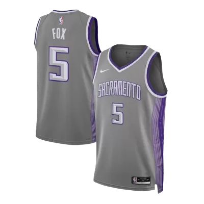 De'Aaron Fox #5 Basketball Jersey Sacramento Kings 2022/23 - City Edition - dunkjerseys