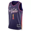 Devin Booker #1 Basketball Jersey Phoenix Suns 2023/24 - City Edition - dunkjerseys