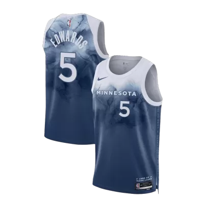 Anthony Edwards #5 Basketball Jersey Minnesota Timberwolves 2023/24 - City Edition - dunkjerseys