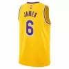 LeBron James #6 Basketball Jersey Los Angeles Lakers 2022/23 - Association Edition - dunkjerseys