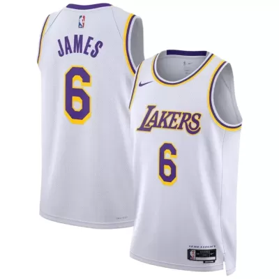 LeBron James #6 Basketball Jersey Los Angeles Lakers 22/23 - Association Edition - dunkjerseys