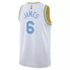 LeBron James #6 Basketball Jersey Los Angeles Lakers 2022/23 - Classic Edition - dunkjerseys