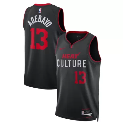 Bam Adebayo #13 Basketball Jersey Miami Heat 2023/24 - City Edition - dunkjerseys