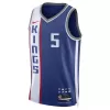 De'Aaron Fox #5 Basketball Jersey Sacramento Kings 2023/24 - City Edition - dunkjerseys